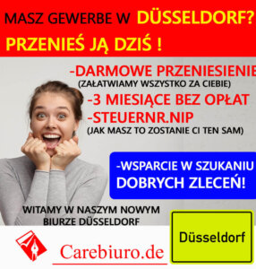 Gewerbe bez zameldowania Niemczech carebiuro.click